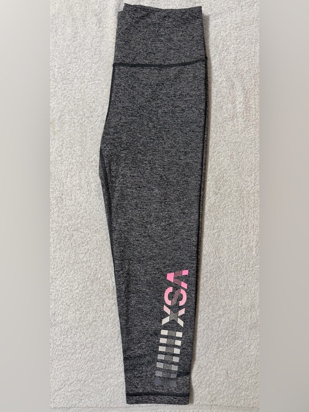 Victoria's Secret VSX Sport Knockout Capri Performance Leggings Space Dye Yoga